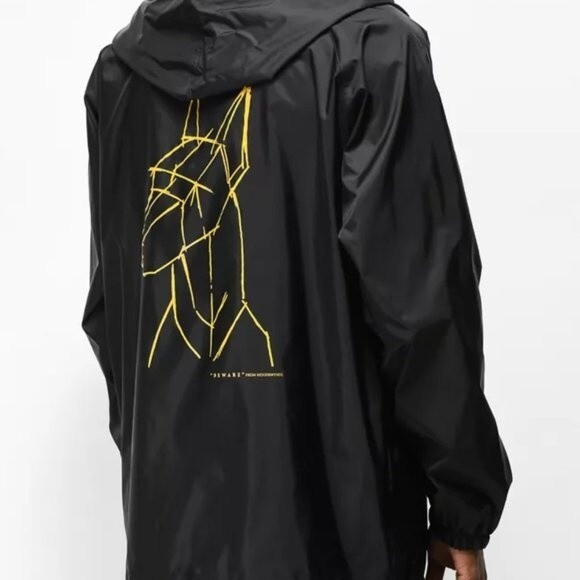 moodswings beware black anorak jacket - Picture 1 of 10